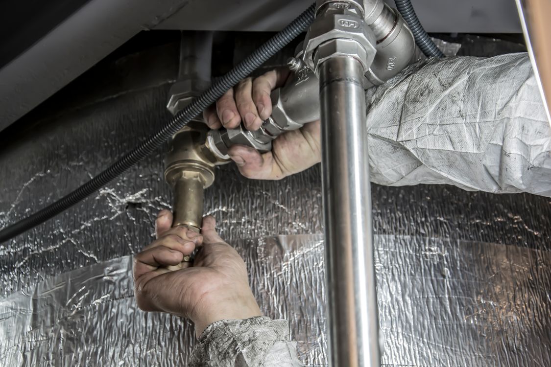 Portland Oregon property management — in-house plumbing maintenance at rental property